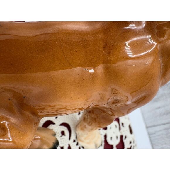 Vintage Boxer Figurine Injured Bandaged Crying Japan Porcelain - Picture 8 of 8